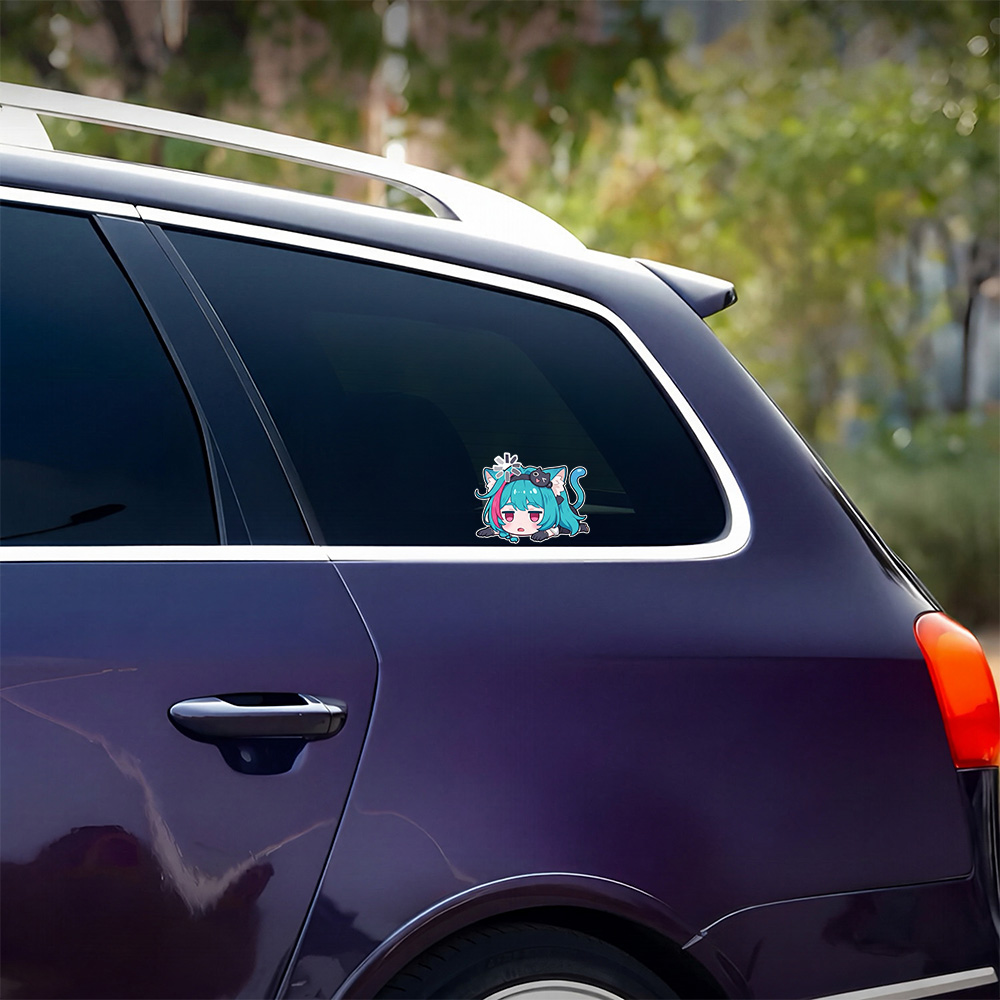 Anime Girl Car Stickers Nevern - Laptop Accessories Kit recension och pris