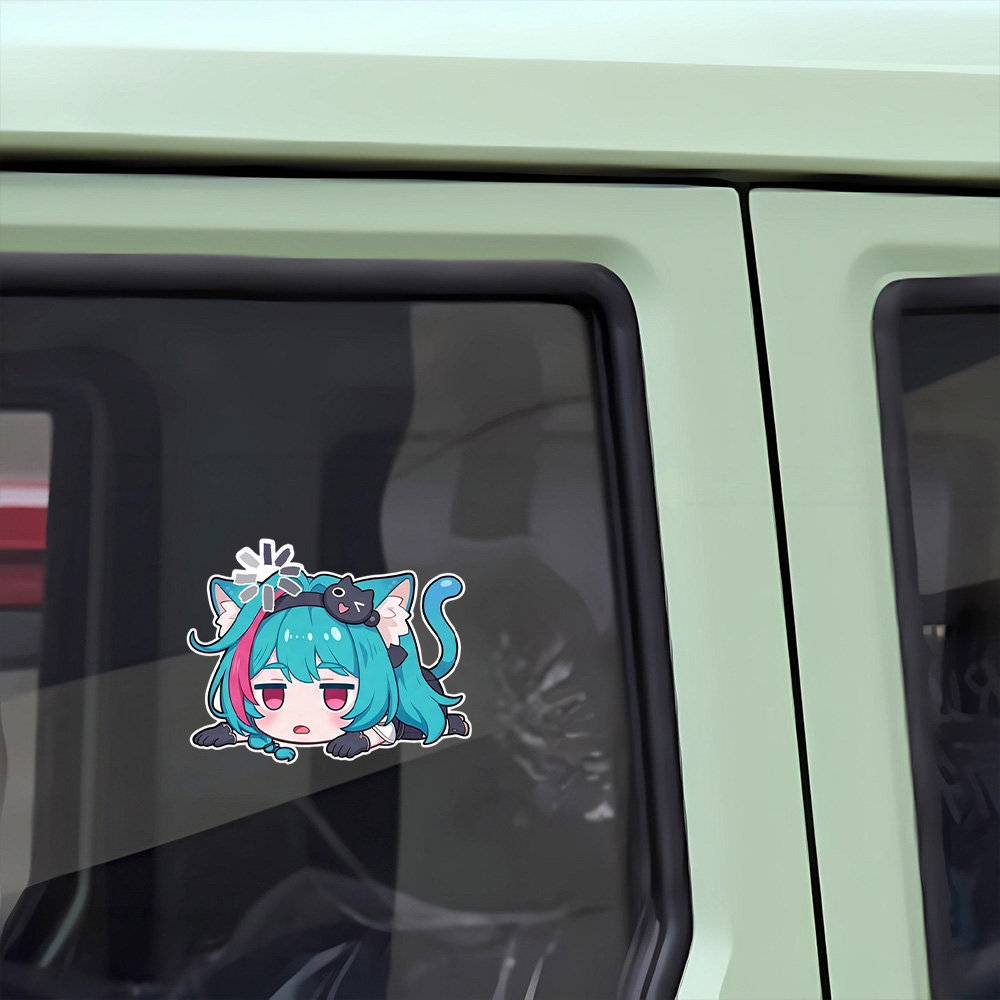 Anime Girl Car Stickers Nevern - Laptop Accessories Kit recension och pris