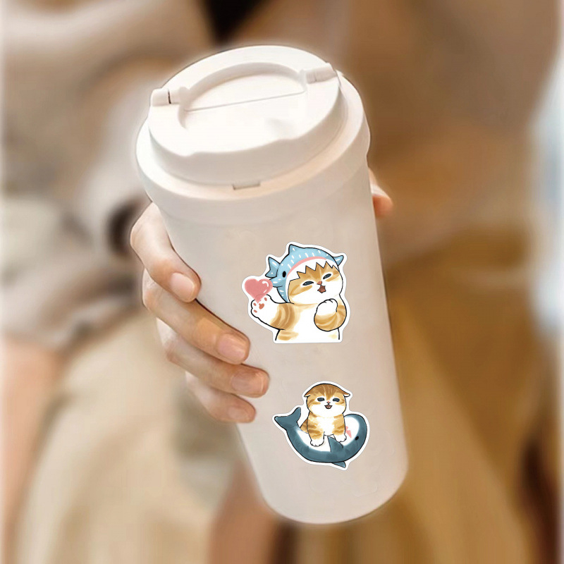 Mofusand Cute Stickers for  Fu - Laptop Accessories Aesthetic recension och pris