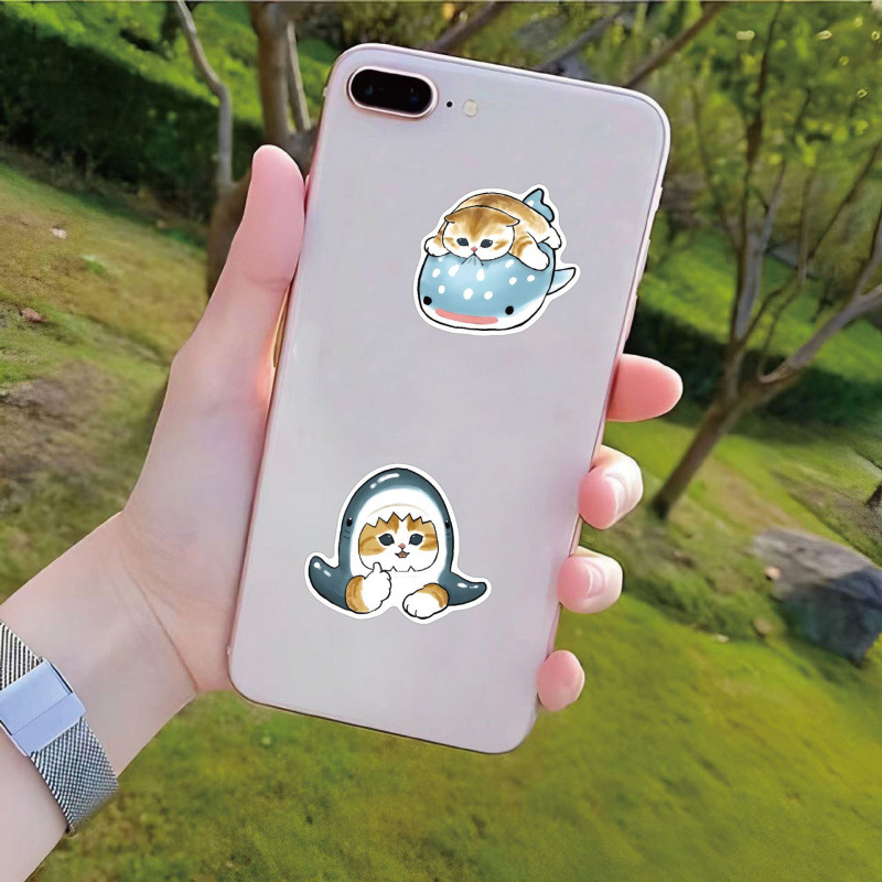 Mofusand Cute Stickers for  Fu - Laptop Accessories Aesthetic recension och pris