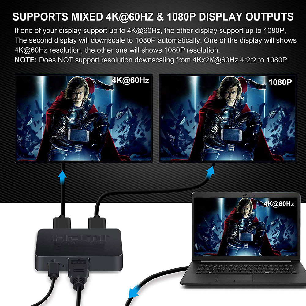 1-in-2-Out 4K Switch Video HDM - Laptop Accessories Distributor recension och pris