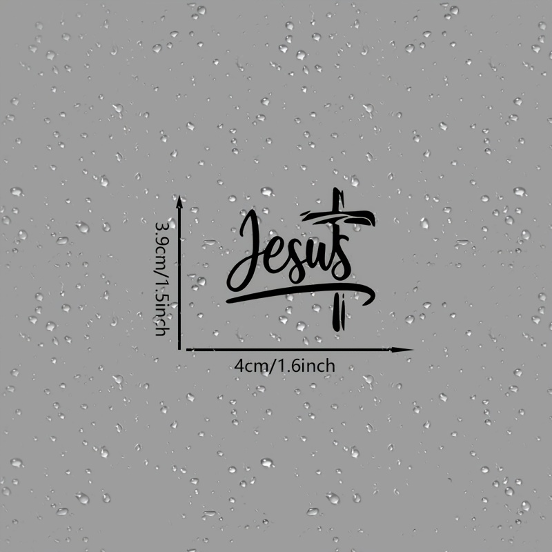 Jesus Cross Car Rearview Mirro - Laptop Accessories Aesthetic recension och pris
