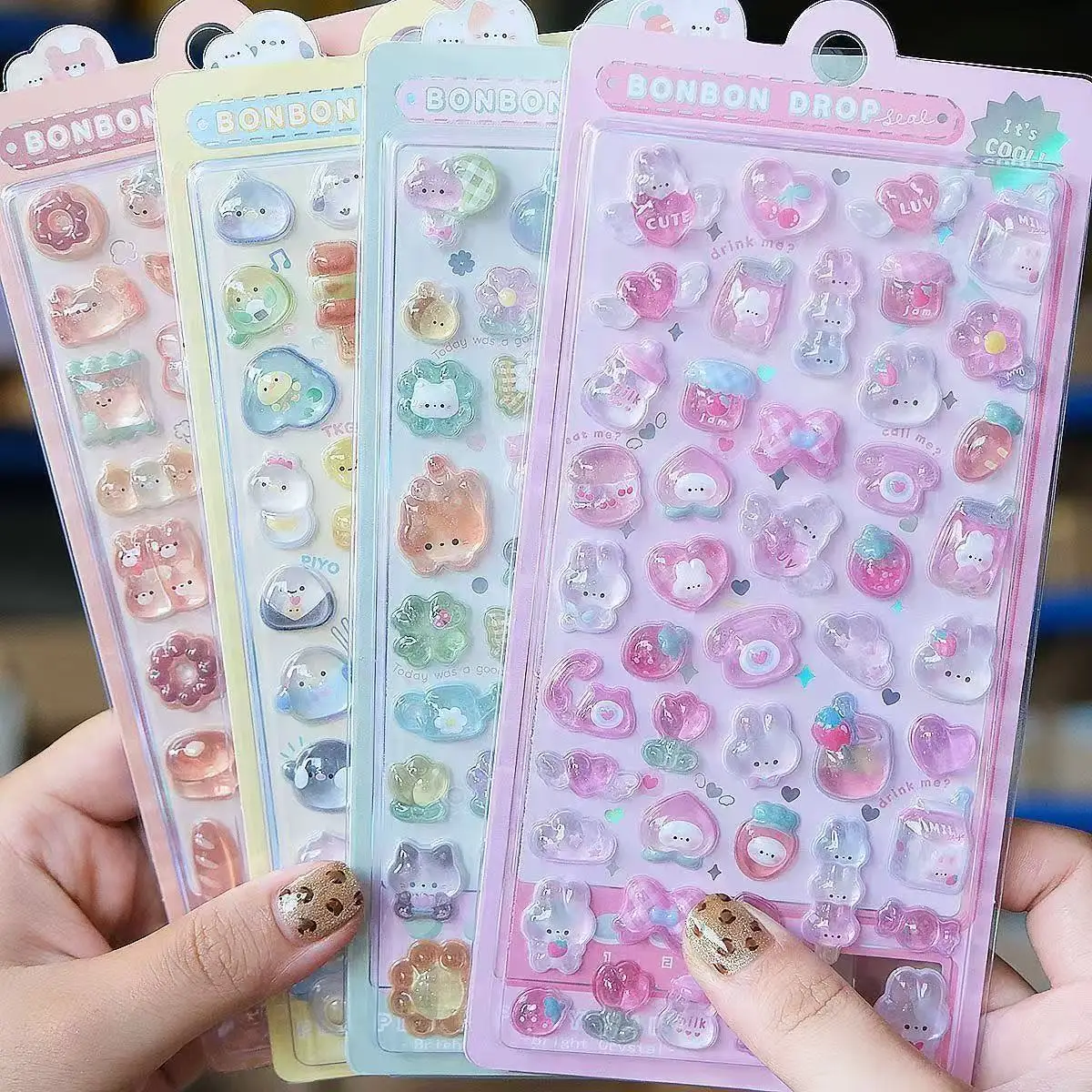 =-=2027Kawaii 3D Jelly Resin S - Laptop Accessories Aesthetic recension och pris