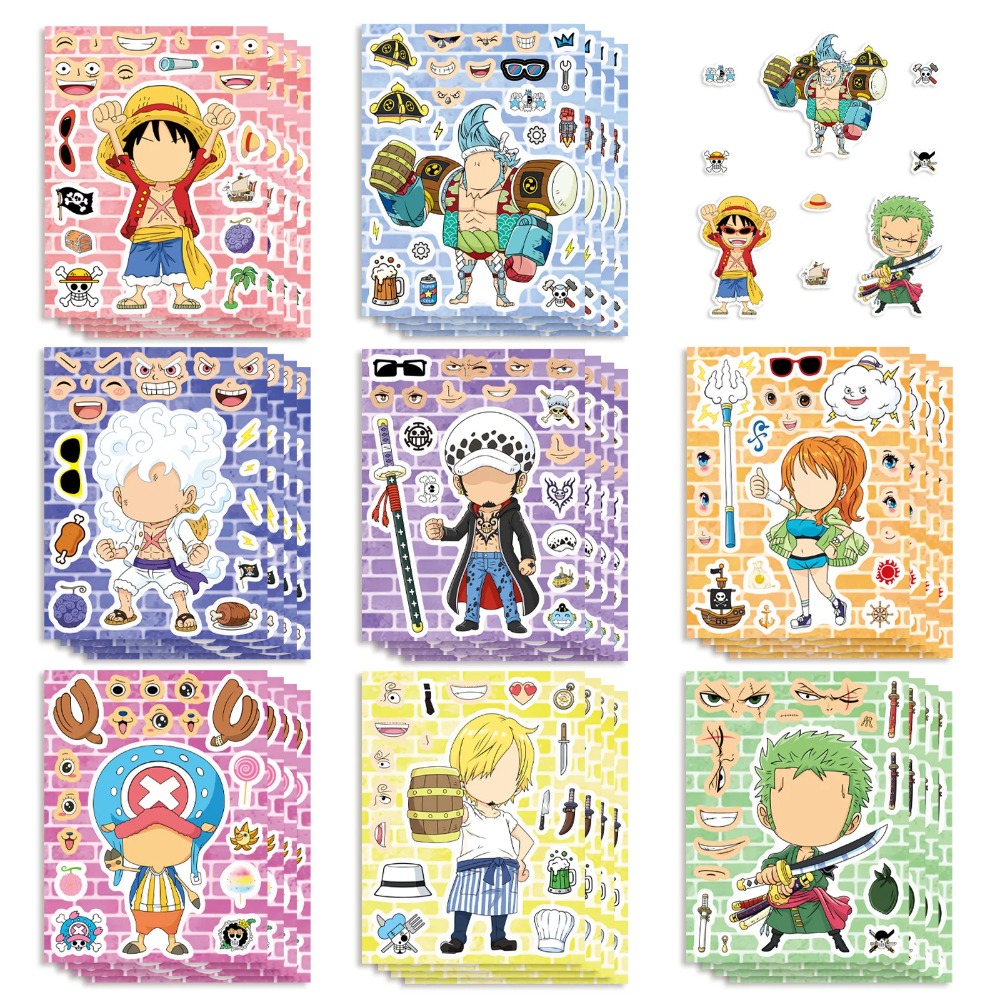 8/16/24Sheets One Piece Luffy  - Laptop Accessories Kit recension och pris
