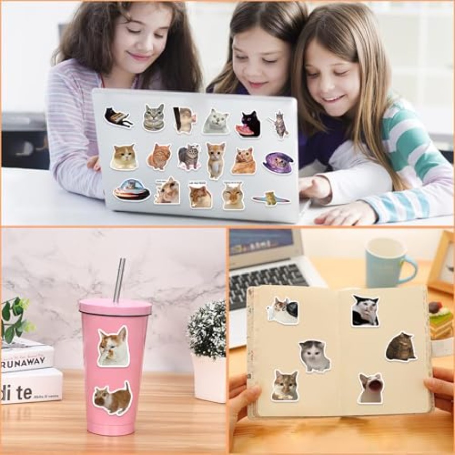 Journaling stickers for adults - Laptop Accessories Aesthetic recension och pris