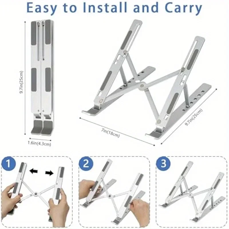 Aluminum Alloy Laptop Holder S - Laptop Accessories Distributor recension och pris