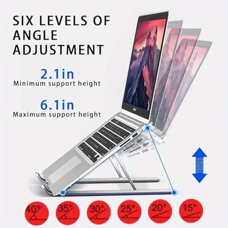 Aluminum Alloy Laptop Holder S - Laptop Accessories Distributor recension och pris